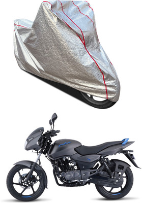 PAGORA Waterproof Two Wheeler Cover for Bajaj(Pulsar 125 Neon BS6, Silver)