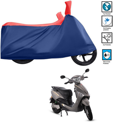 CODOKI Waterproof Two Wheeler Cover for Hero(Electric Optima BS6, Red)