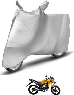 Caronix Waterproof Two Wheeler Cover for Honda(CB Twister, Silver)