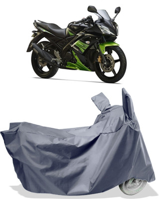 Amexride Two Wheeler Cover for Yamaha(R15S BS6, Grey)