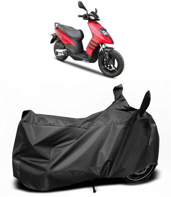 MADAFIYA Two Wheeler Cover for Aprilia(Storm 125, Black)