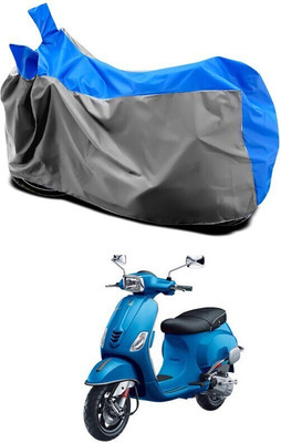DeepShakshi AUTOMOTIVE Waterproof Two Wheeler Cover for Piaggio(BS6, Grey)