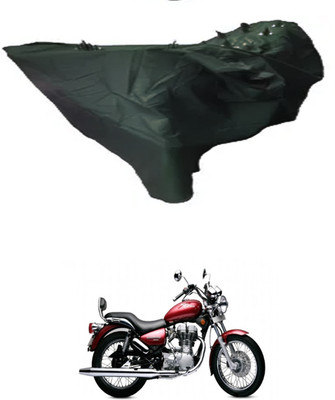 ZEDTEEK Waterproof Two Wheeler Cover for Royal Enfield(Black)