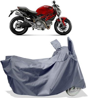 Amexride Two Wheeler Cover for Ducati(Monster 795, Grey)