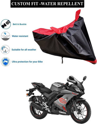 CODOKI Waterproof Two Wheeler Cover for Yamaha(YZF-R15 V3 BS6, Red)