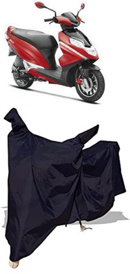 Amexride Two Wheeler Cover for Hero(Dare BS6, Black)