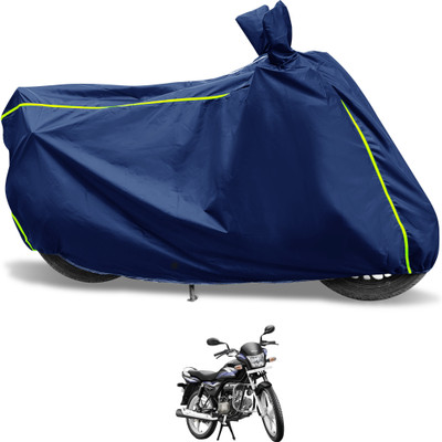 Euro Care Waterproof Two Wheeler Cover for Hero(Splendor PRO, Blue)