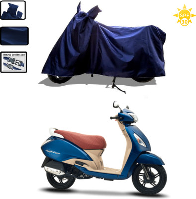 WMIZEXA Waterproof Two Wheeler Cover for Universal For Bike(Blue)