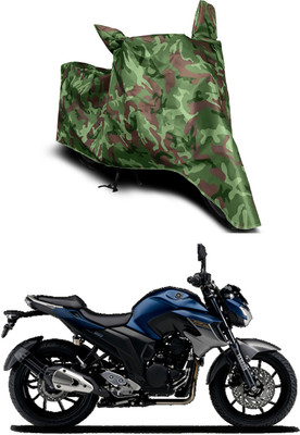 Furious3D Two Wheeler Cover for Yamaha(FZ 25, Multicolor)