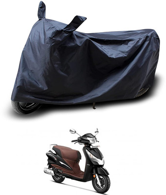 KEDIT Two Wheeler Cover for Hero(Destini 125, Black)