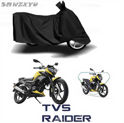 smwzxyu Waterproof Two Wheeler Cover for Universal For Bike(Motors RV 400 BS6, Black)