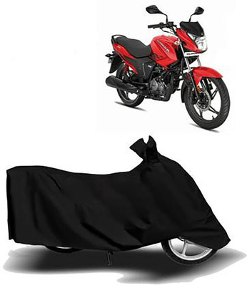 Mdstar Waterproof Two Wheeler Cover for Hero(Glamour i3s, Black)