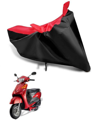 KEDIT Two Wheeler Cover for Indus(Yo EXL, Red, Black)