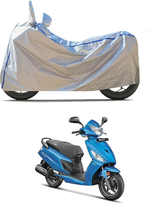 PAGORA Waterproof Two Wheeler Cover for Hero(Dash, Silver)