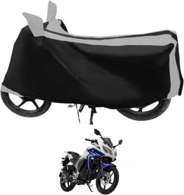 Euro Care Waterproof Two Wheeler Cover for Yamaha(Fazer, Silver)