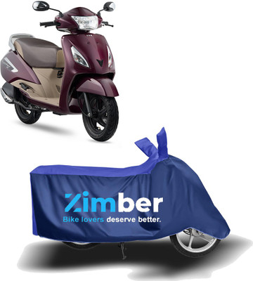 APNEK Two Wheeler Cover for TVS(Jupiter, Blue, Blue)