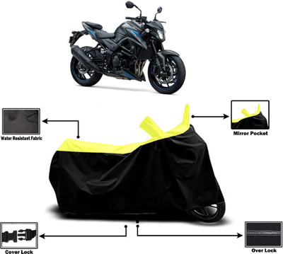 Amexride Two Wheeler Cover for Suzuki(GSX-S750, Yellow)