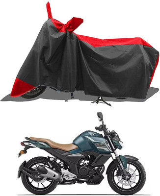 AASHTIK MART Two Wheeler Cover for Yamaha(FZ S V3, Red)