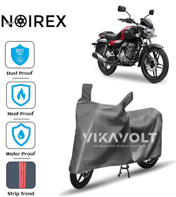 NOIREX Two Wheeler Cover for Bajaj(V15, Grey)