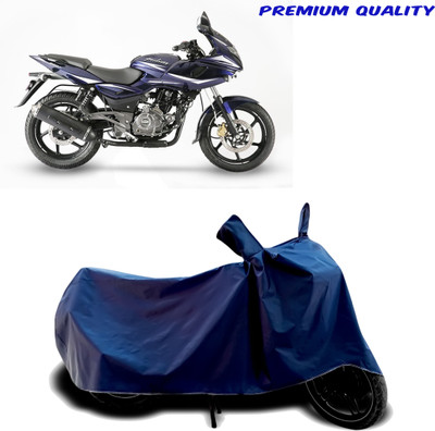OSOMO Waterproof Two Wheeler Cover for Bajaj(Pulsar 220F, Blue)