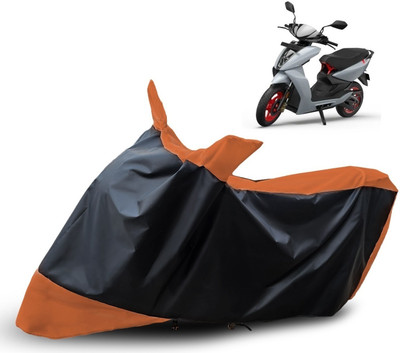 HEMSKAR Waterproof Two Wheeler Cover for Ather(450 X, Orange)