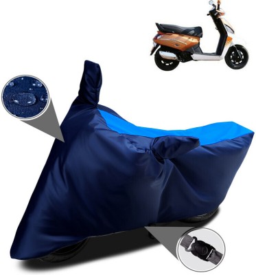 MMSSTAR Waterproof Two Wheeler Cover for Mahindra(Gusto 125, Blue)