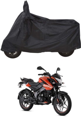 GOSHIV-car and bike accessories Waterproof Two Wheeler Cover for Bajaj(Black)