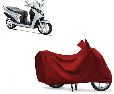 EGAL Two Wheeler Cover for Hero(Leap Hybrid SES BS6, Maroon)