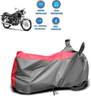 GOSHIV-car and bike accessories Waterproof Two Wheeler Cover for Hero(Splendor Pro Classic, Grey)
