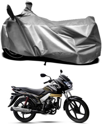 Ascension Two Wheeler Cover for Mahindra(Centuro, Silver)