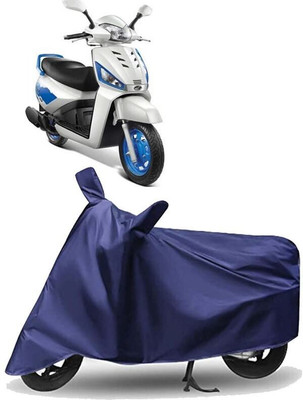 KEDIT Two Wheeler Cover for Mahindra(Gusto BS6, Blue)