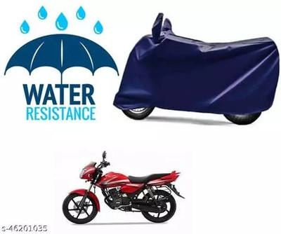gurukul mart Waterproof Two Wheeler Cover for Ampere(1200 Custom, Blue)