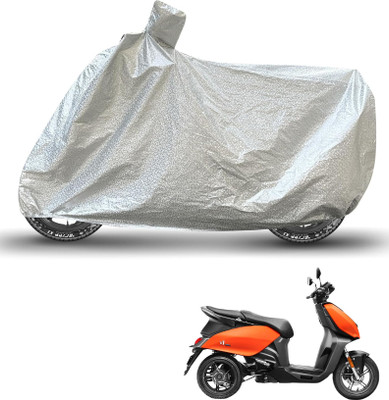 Caronix Waterproof Two Wheeler Cover for Universal For Bike(Silver)