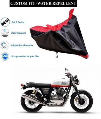 PAGORA Waterproof Two Wheeler Cover for Royal Enfield(Interceptor 650, Red)