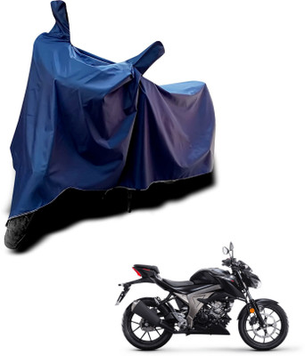 KEDIT Two Wheeler Cover for Suzuki(GSX, Blue)