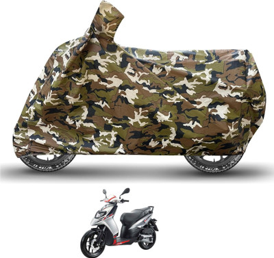 Caronix Waterproof Two Wheeler Cover for Aprilia(SR 125, Brown)