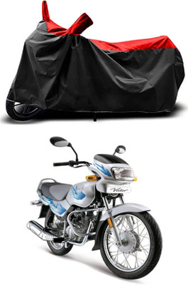 MMSSTAR Waterproof Two Wheeler Cover for TVS(Victor BS6, Red)