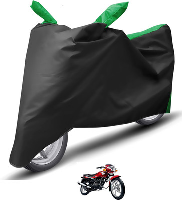 Caronix Waterproof Two Wheeler Cover for TVS(Star Sport, Green)