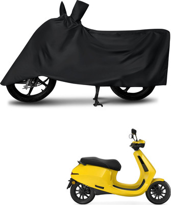 DeepShakshi AUTOMOTIVE Waterproof Two Wheeler Cover for Ola(Black)