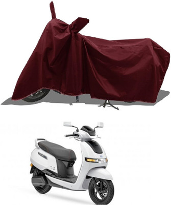 DeepShakshi AUTOMOTIVE Waterproof Two Wheeler Cover for Yamaha(YBR 125, Maroon)