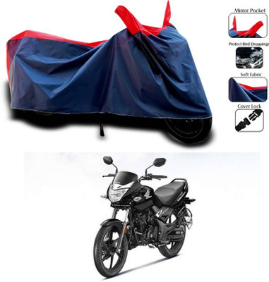 AASHTIK MART Two Wheeler Cover for Honda(Unicorn, Red)