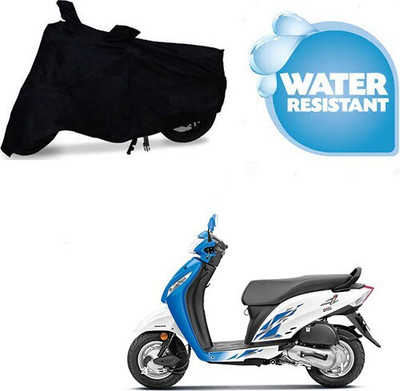 MMSSTAR Waterproof Two Wheeler Cover for Honda(Activa i, Black)