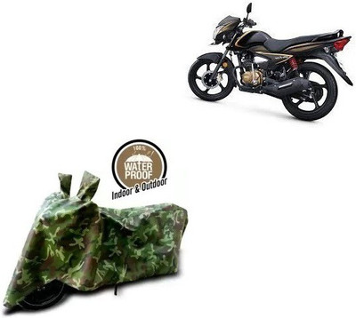 LIFELEX Waterproof Two Wheeler Cover for TVS(Victor Premium BS6, Multicolor)
