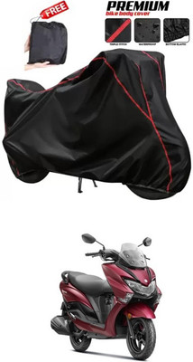 DeepShakshi AUTOMOTIVE Two Wheeler Cover for Suzuki(Burgman Street 125, Black)