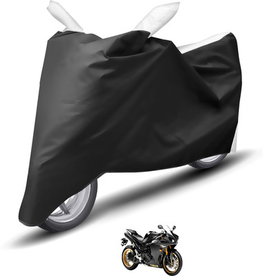 Caronix Waterproof Two Wheeler Cover for Yamaha(YZF R1, White)