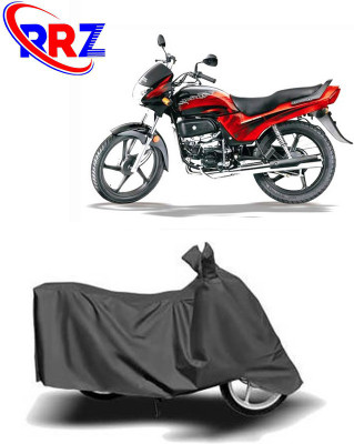 RRZ Waterproof Two Wheeler Cover for Hero(Passion Plus, Grey)