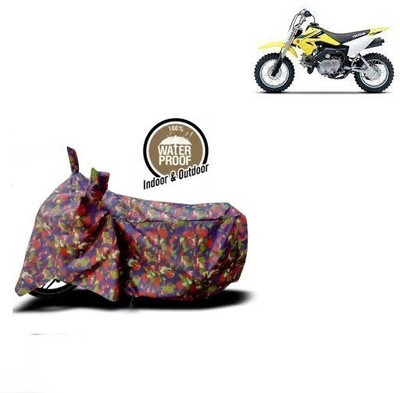AUTOCAD Waterproof Two Wheeler Cover for Suzuki(DR-Z50, Multicolor)