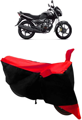 AASHTIK MART Two Wheeler Cover for Honda(Unicorn, Red)