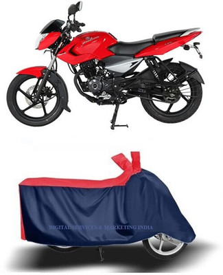 DeepShakshi AUTOMOTIVE Waterproof Two Wheeler Cover for Bajaj(Pulsar 135, Blue)