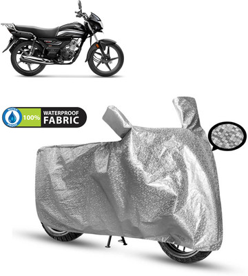 CODOKI Waterproof Two Wheeler Cover for Hero(CD 110 Dream, Silver)